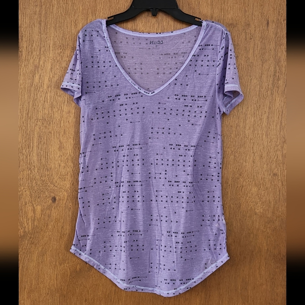 Mudd shirt, junior's size small, color purple